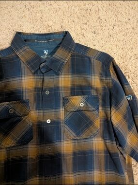 Kuhl Men's Plaid Button-Down Shirt